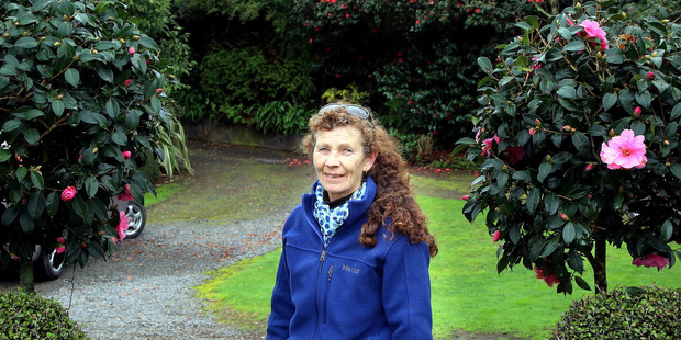 Frances Taylor's own garden is "bold and beautiful".