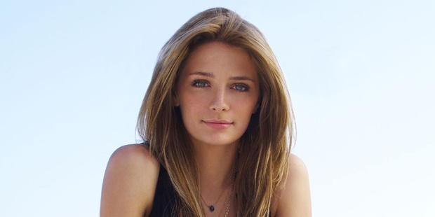 Mischa Barton on the set of hit series The OC. Photo / Supplied