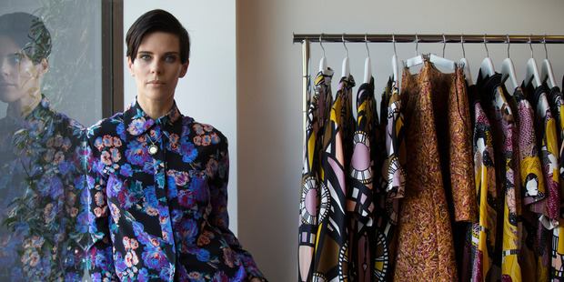 The psychologist admitted cutting a tag off the dress by Karen Walker (pictured) and putting it in her handbag in 2014. Photo / File