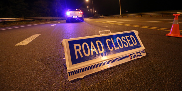 The two-car crash which happened at Pohuehue, north of Auckland. Photo / File