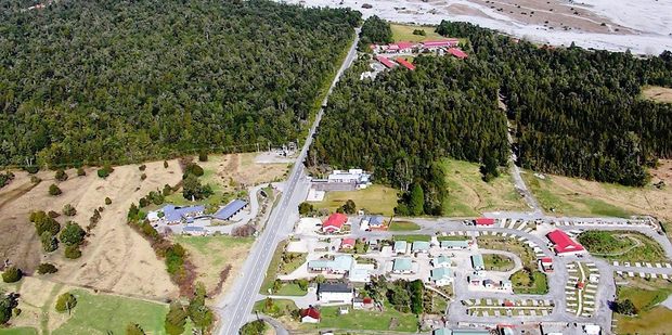Franz Josef Glacier township. PHOTO/SUPPLIED
