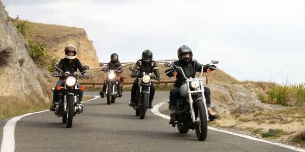 The Litas coming down Te Mata Peak. Photo / Sarah Ferguson