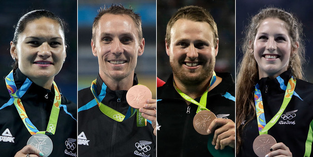 The New Zealand athletics team won four medals in Rio, an impressive effort. Photos Getty/Photosport/AP