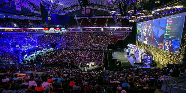 DOTA 2 International Championships. Photo / Getty Images