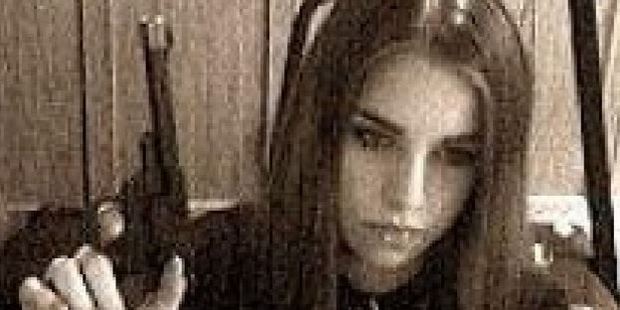 Jasmine Richardson went from a fresh-faced pre-teen to a violent goth who slaughtered her family. Photo / via MySpace