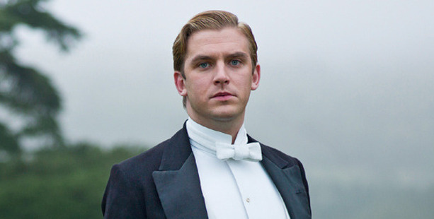 Dan Stevens in the TV show, Downton Abbey.