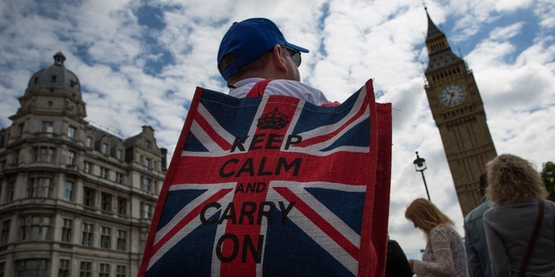 Perhaps the markets went too crazy when the Brits voted to leave the European Union. Photo / Getty Images