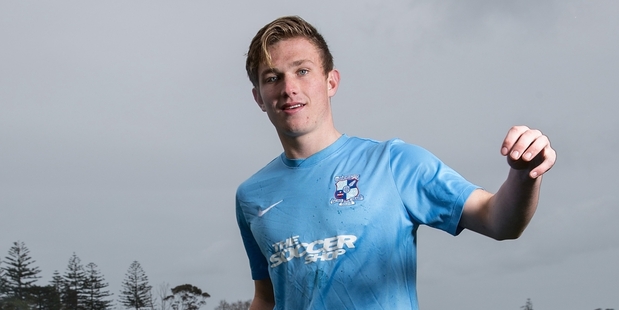 Sacred Heart College's Lucas Imrie is the secondary schools golden boot winner. Photo / Getty Images