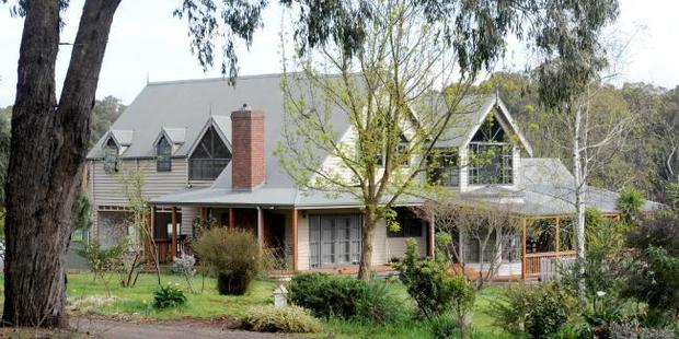The home of Jacoba and Mark Tromp at 25 Chapman Rd, Silvan who went missing on Monday. Photo / News.com.au