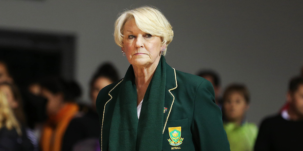 Head Coach Norma Plummer of South Africa. Photo / Photosport