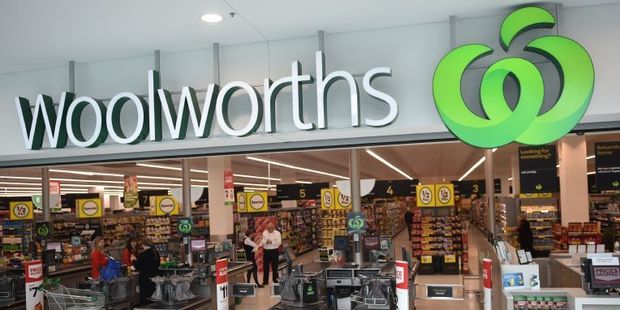 Woolworths made a A$1.2 billion ($1.25b) net loss. Photo / AFP
