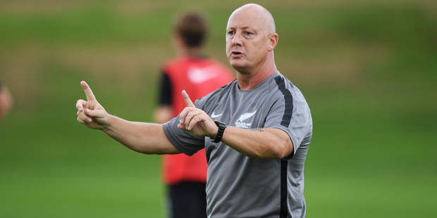 All Whites assistant coach Alex Armstrong has abruptly resigned from the role. Photo / photosport.nz