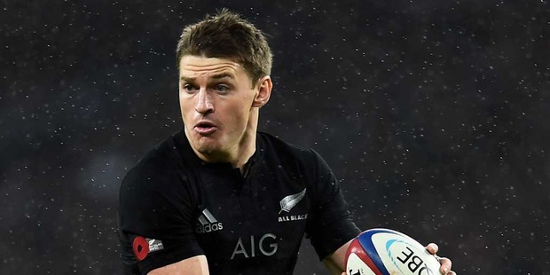 Beauden Barrett. Photo / Getty Images.
