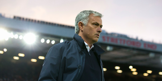 Manchester United's manager Jose Mourinho. Photo / AP