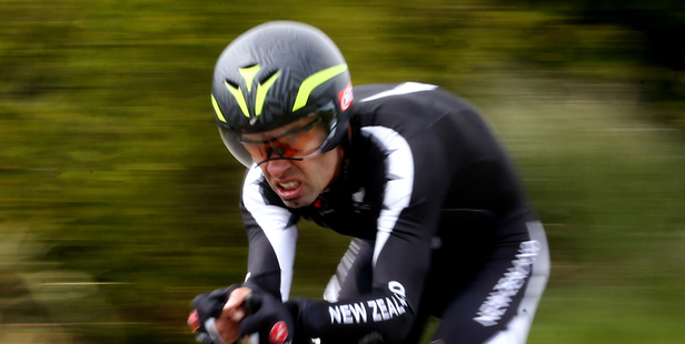 Fraser Sharp is heading to the Paralympics in Rio after the last0minute announcement he was selected. Photo/Dianne Manson/CyclingNZ/UCI