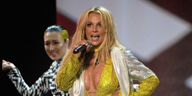 Britney Spears performs onstage during the 2016 MTV Music Video Awards. Photo / Getty Images