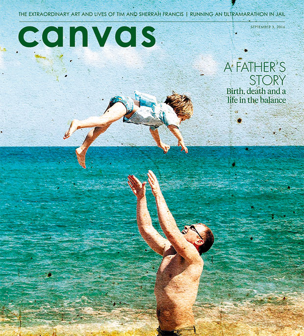 On the cover of this weekend's Canvas.