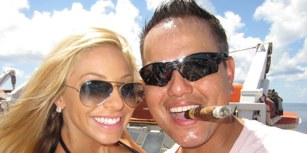 Krystin Lisaius and husband Somchai Lisaius were arrested on drug charges. Photo / Facebook