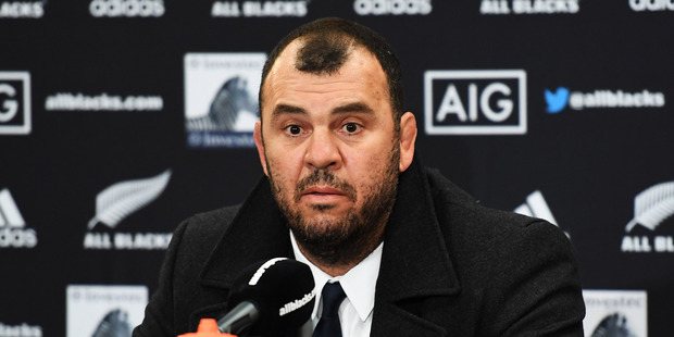 Australian coach Michael Cheika. Photo / www.Photosport.nz