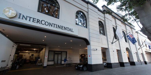 The Intercontinental at Double Bay, where a bug was found in the All Blacks team meeting room. Photo / Brett Phibbs