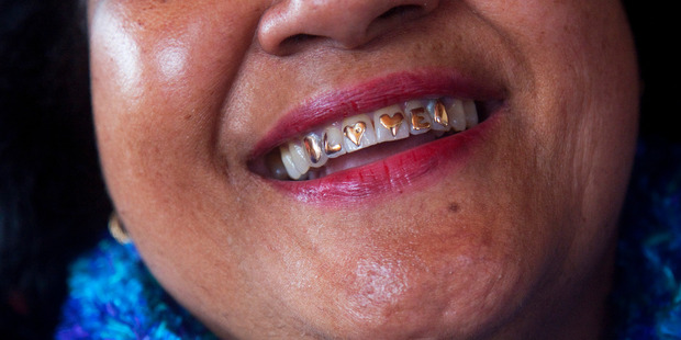 Ane Tonga's work is part of an ongoing photographic investigation that explores nifo koula (gold teeth) as a popular and relatively new form of Tongan body adornment.