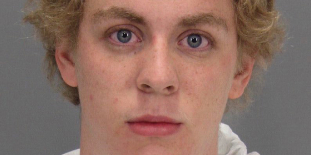 Brock Turner was convicted of sexually assaulting an unconscious woman outside a Stanford University fraternity house. Photo / AP