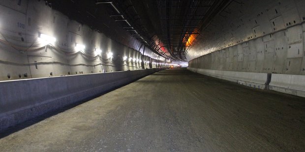 Twin tunnels at Waterview will be open early next year.
