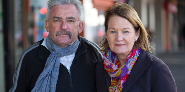Andrew and Pauline Carson, who are the parents of Ben Carson, a Royal New Zealand Air Force crew member who was killed in a helicopter crash on Anzac Day 2010. Photo / Peter Meecham