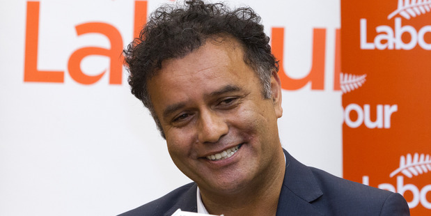 Matt McCarten at a Labour Party announcement at Parliament in 2014. PHOTO/ Mark Mitchell