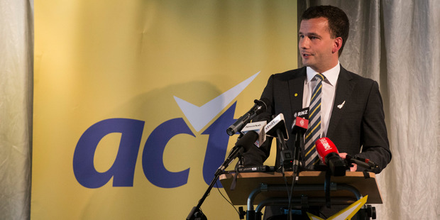Act leader David Seymour.