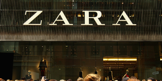 Work is well advanced on New Zealand's first Zara store.