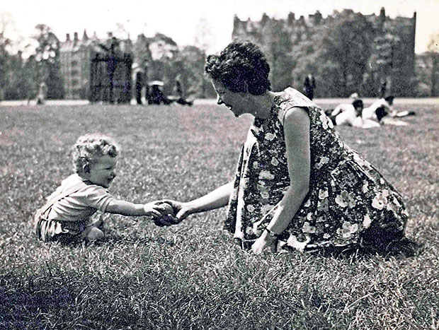 Sherrah and son Paul, in New York.