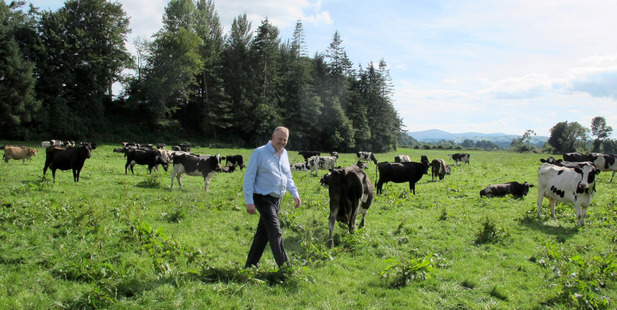 Dairy farmer Robert Martin, 47, on his farm in Carlisle, England, was initially against Brexit, but now supports it. Photo / Washington Post