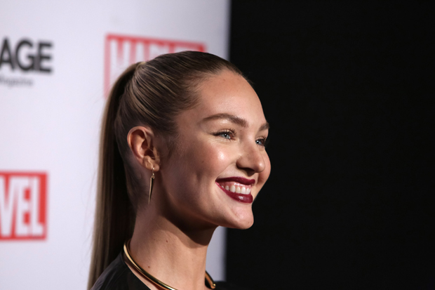 Candice got involved in the modelling world after being discovered at a flea market in South Africa. Photo / Getty