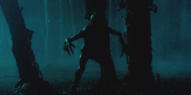 The monster in "The Upside Down" from Stranger Things.