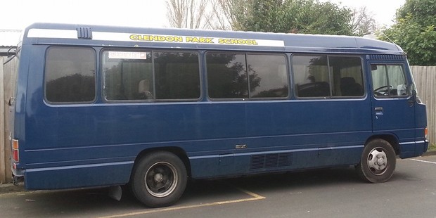 The school bus has been taken away for forensic analysis. Photo / Supplied
