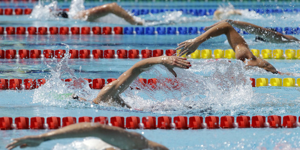 South Korea didn't win any medals in the pool at the Rio Olympics. Photo / AP
