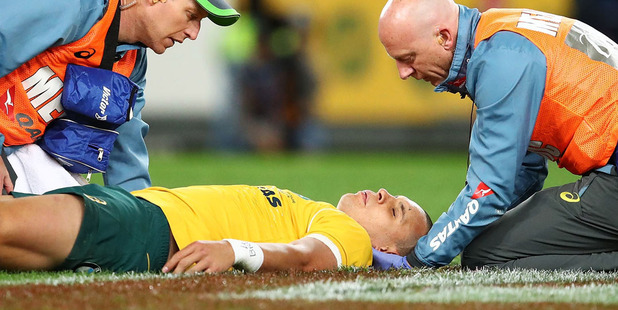 Matt Toomua is expected to miss the rest of the Rugby Championship. Photo / Getty