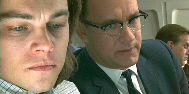 A scene from the movie, Catch Me If You Can.