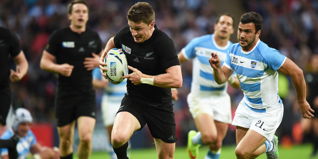 Beauden Barrett will be hoping to continue his stellar form with Argentina in town. Photo /photosport.nz