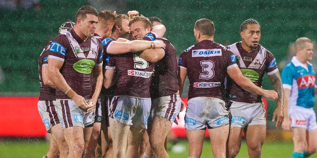 The Manly Sea Eagles have been very quick to cut players from their roster following a dismal 2016 NRL season. Photo / Photosport