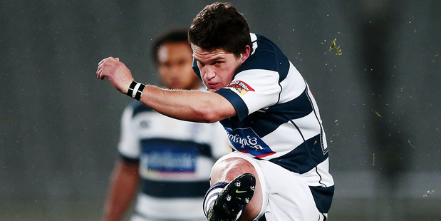 Auckland were left to thank Simon Hickey's accuracy for escaping with victory. Photo / photosport.nz