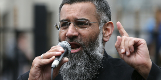 Anjem Choudary has been jailed for five years and six months. Photo / AP