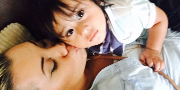 Parris Goebel has dedicated a heartbreaking poem to her 15-month-old nephew Armani. Photo/Instagram