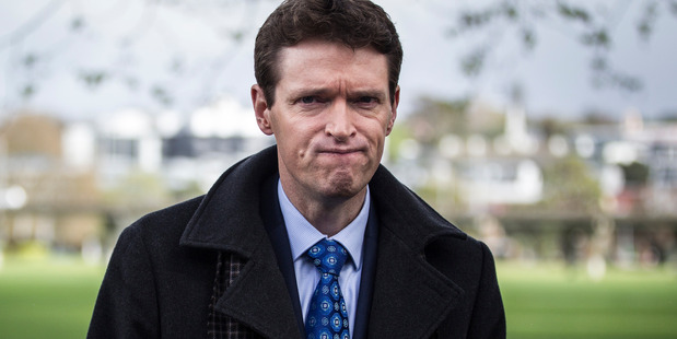 Then-Conservative Party leader Colin Craig the morning after the 2014 election.
Photo: Michael Craig