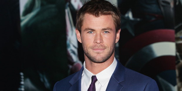 Chris Hemsworth attends the European premiere of The Avengers: Age Of Ultron. Photo / Getty