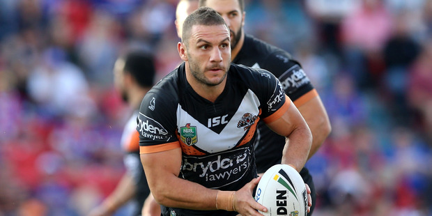 Robbie Farah will still cost the West Tigers money despite leaving the club at the end of this season. Photo / Getty