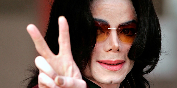 Singer Michael Jackson arrives at the Santa Maria Superior Court in 2005. Photo / Getty