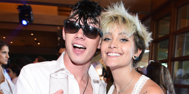 Paris Jackson and her boyfriend Michael Snoddy, attend the Red, White and Bootsy 4th Of July Event in Malibu on July 4, 2016. Photo / Getty