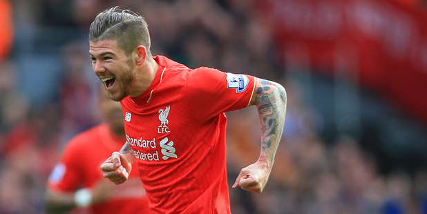 Liverpool left-back Alberto Moreno. Photo / Photosport